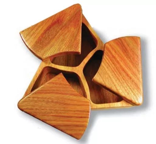 三棱花瓣首饰盒，圣诞节惊喜全靠它