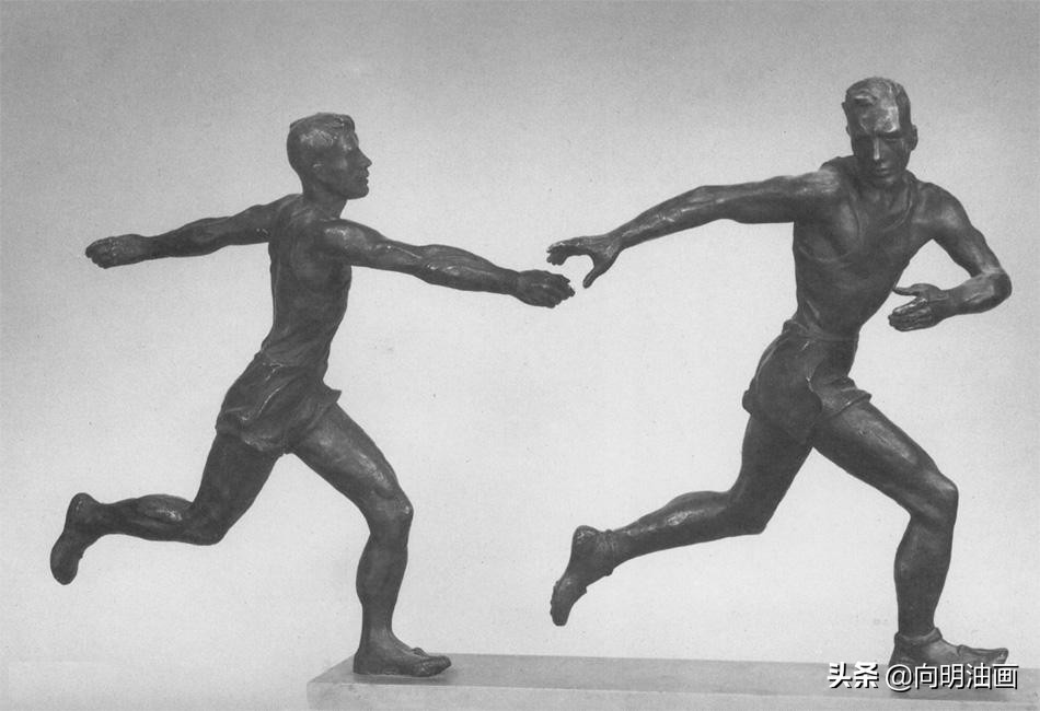 苏联人民艺术家,苏联画家亚历山大杰伊涅卡