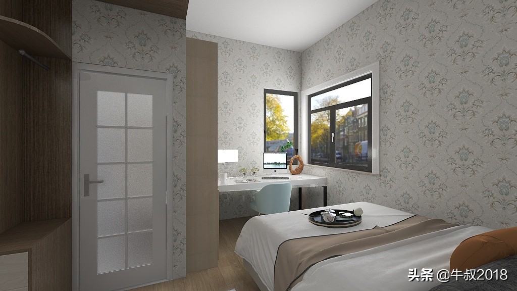 乡村养老别墅带庭院,农村简单养老房小户型设计