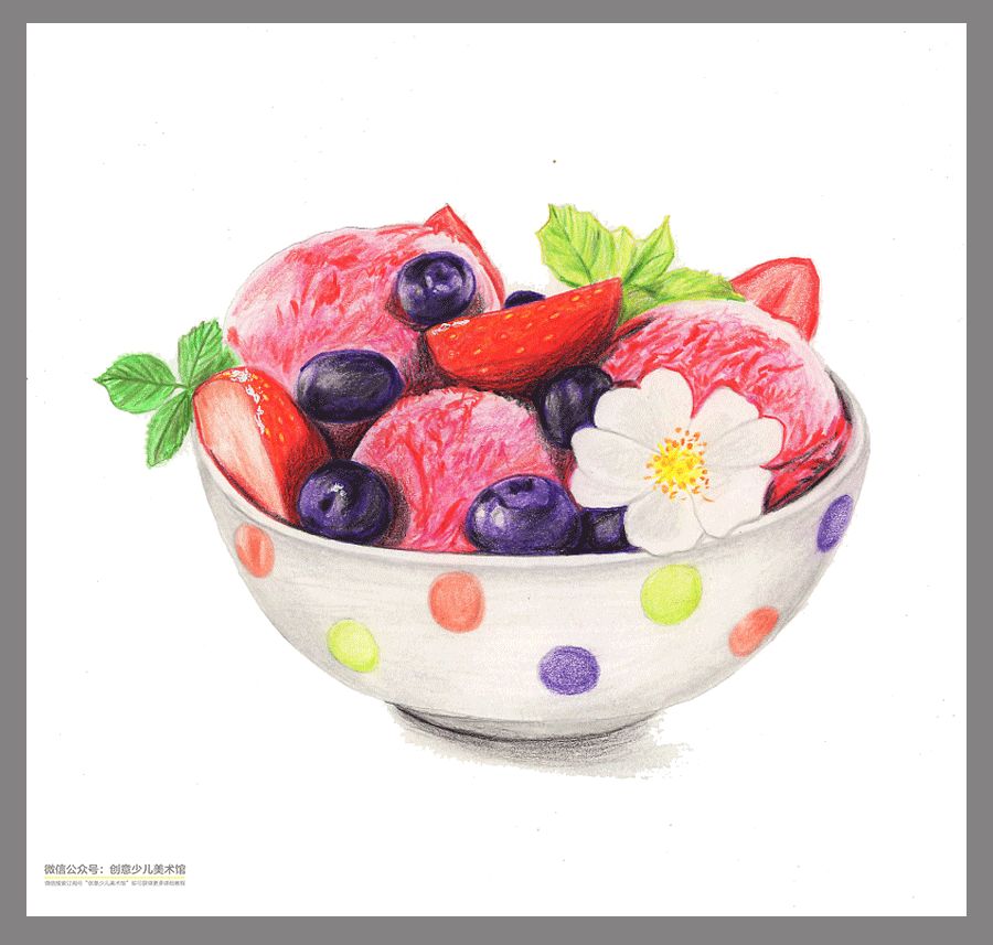 彩铅花卉作品临摹素材,动漫人物彩铅素材图片