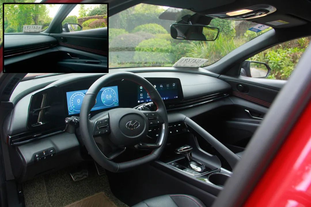现代伊兰特驾驶质感,试驾第七代伊兰特1.4t百公里加速
