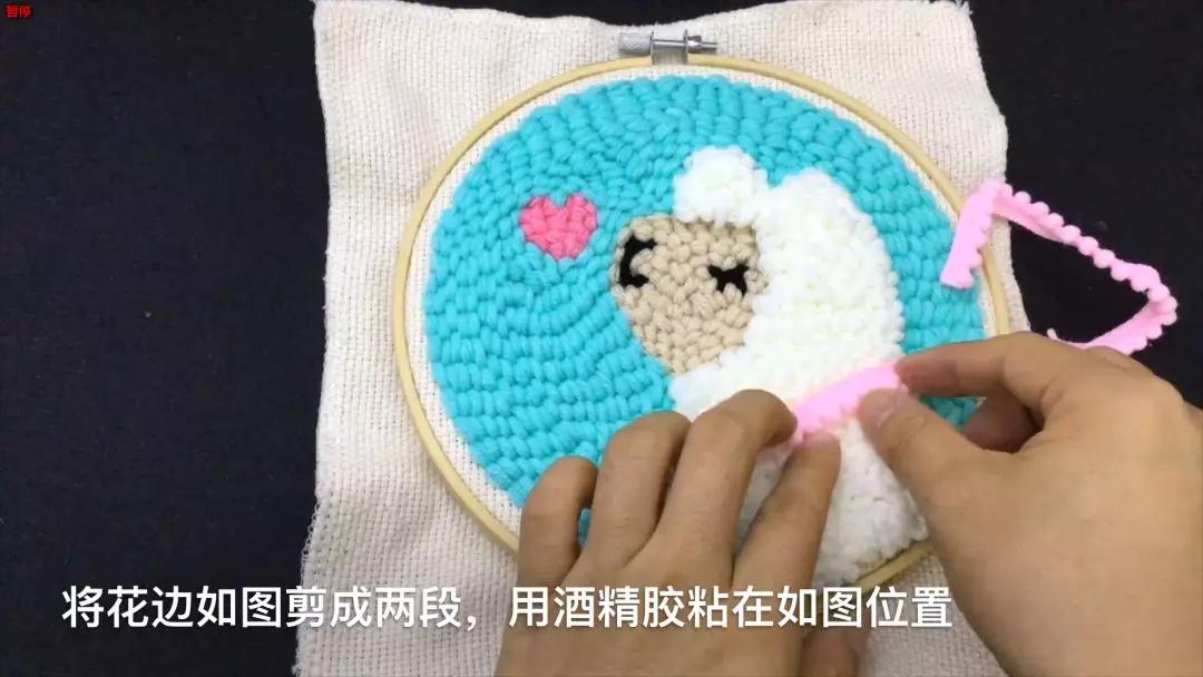 diy刺绣小图案戳戳绣,刺绣文化戳戳绣