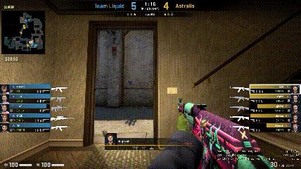 「职业视角」EPLS8中Astralis在小镇的进攻与残局