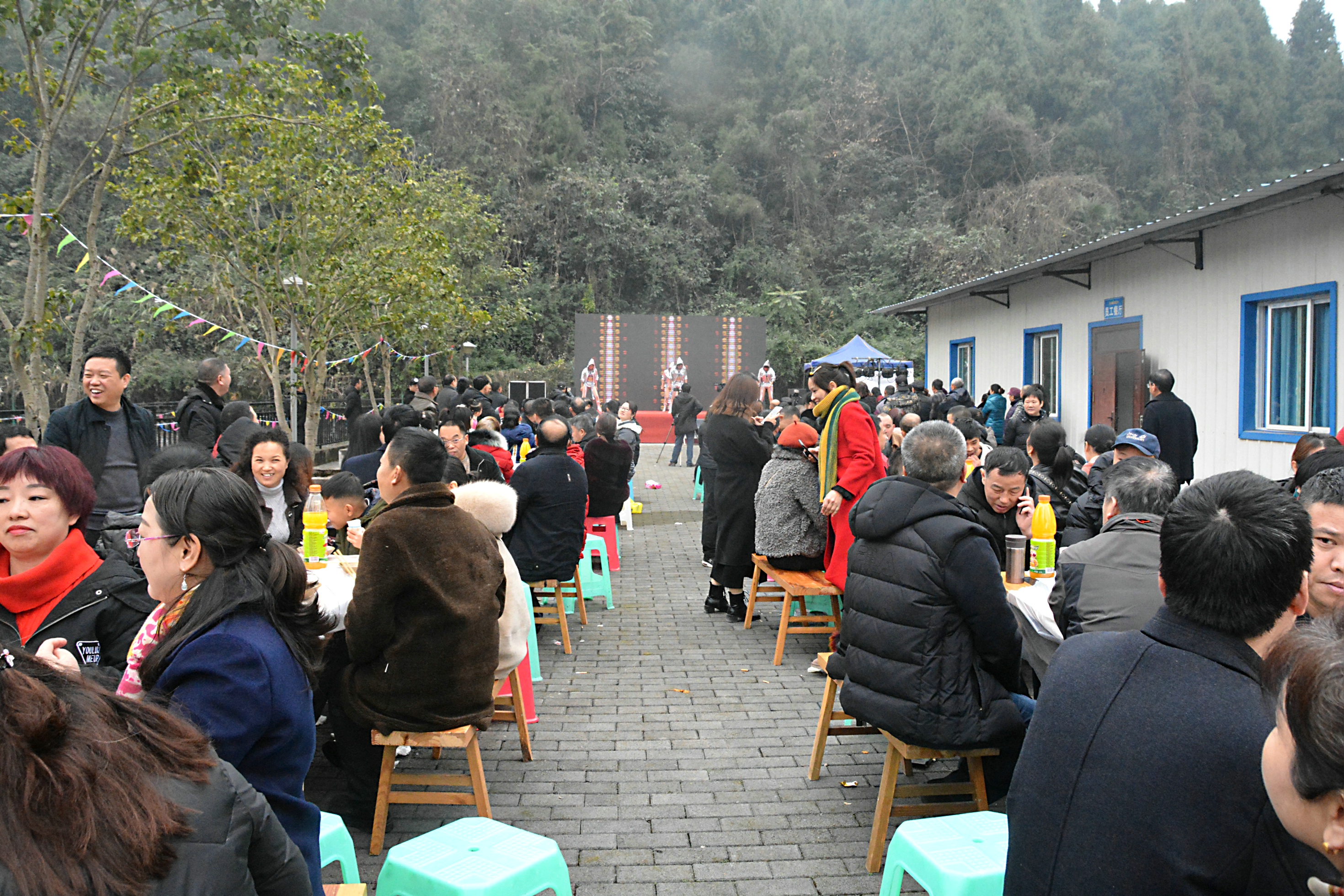 重庆绿法鼎科技有限公司开业典礼在涪陵江北街道碧水六组隆重举行