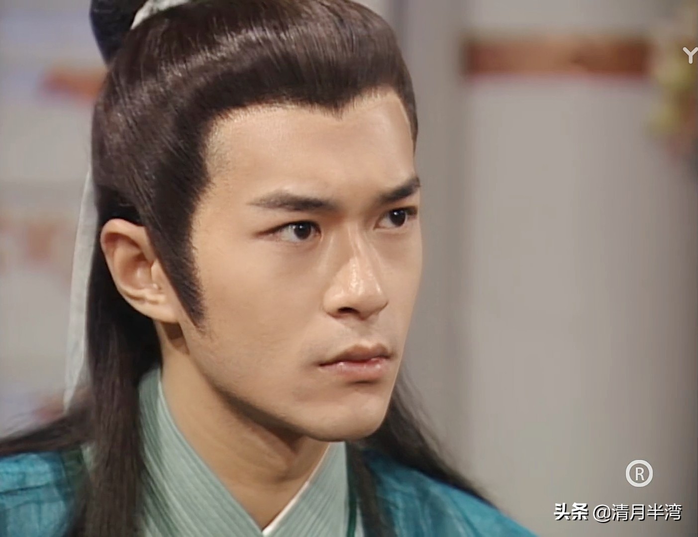 港剧老演员古装时候的颜值男神,港剧十大经典古装