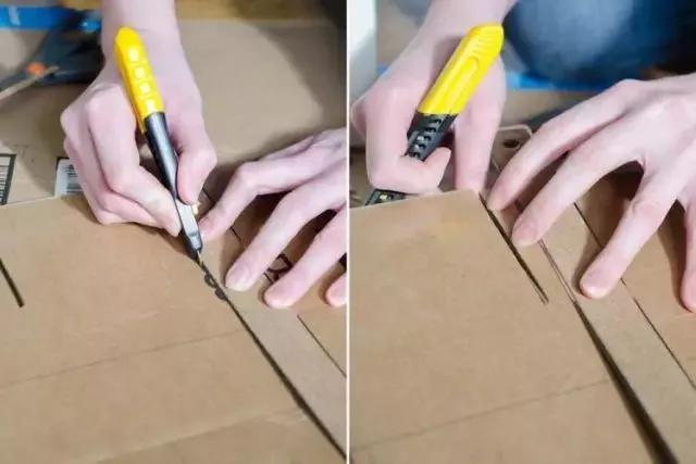 纸箱子不要丢简单改造下秒变收纳,旧纸箱如何收纳