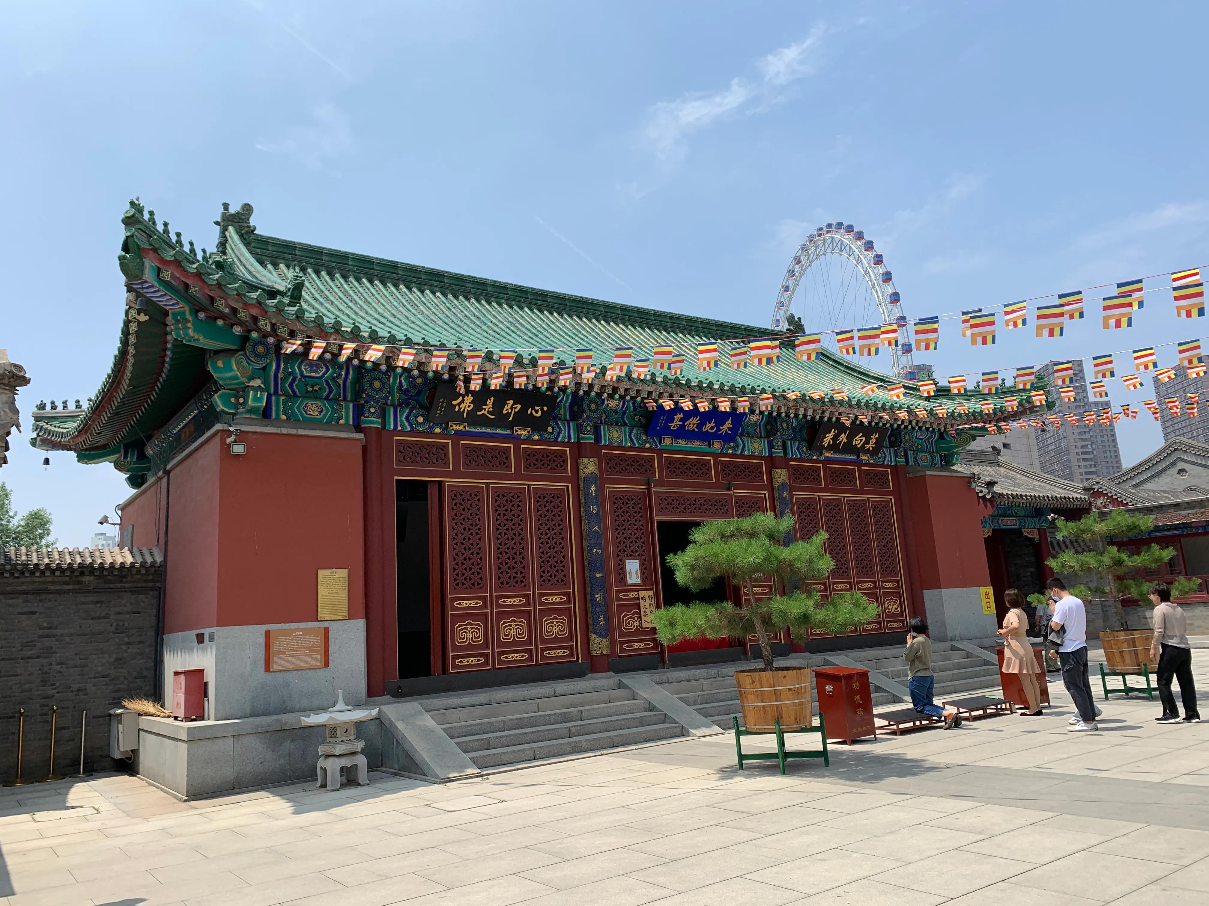 天津古刹大悲禅寺在哪个街,天津大悲禅院门口算命