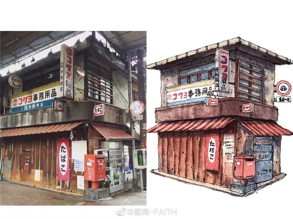 水彩画建筑入门零基础初学,水彩大师的建筑风景作品