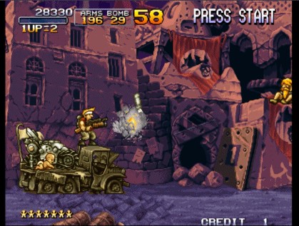 街机合金弹头boss大全,合金弹头2双人同屏恐怖彩蛋