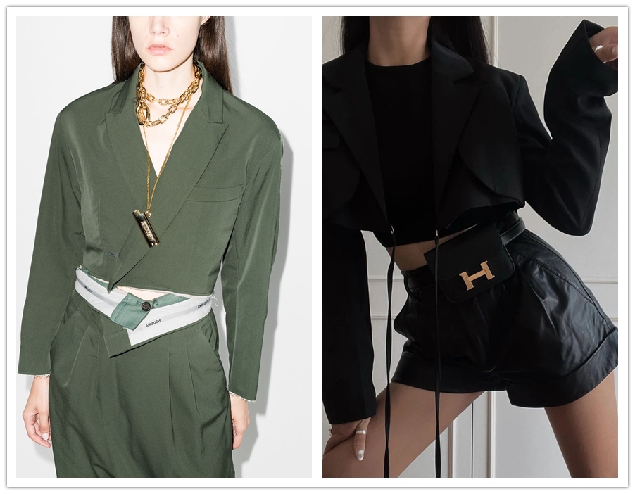 西装外套又长又宽怎么穿,西装外套怎么选越短越时髦