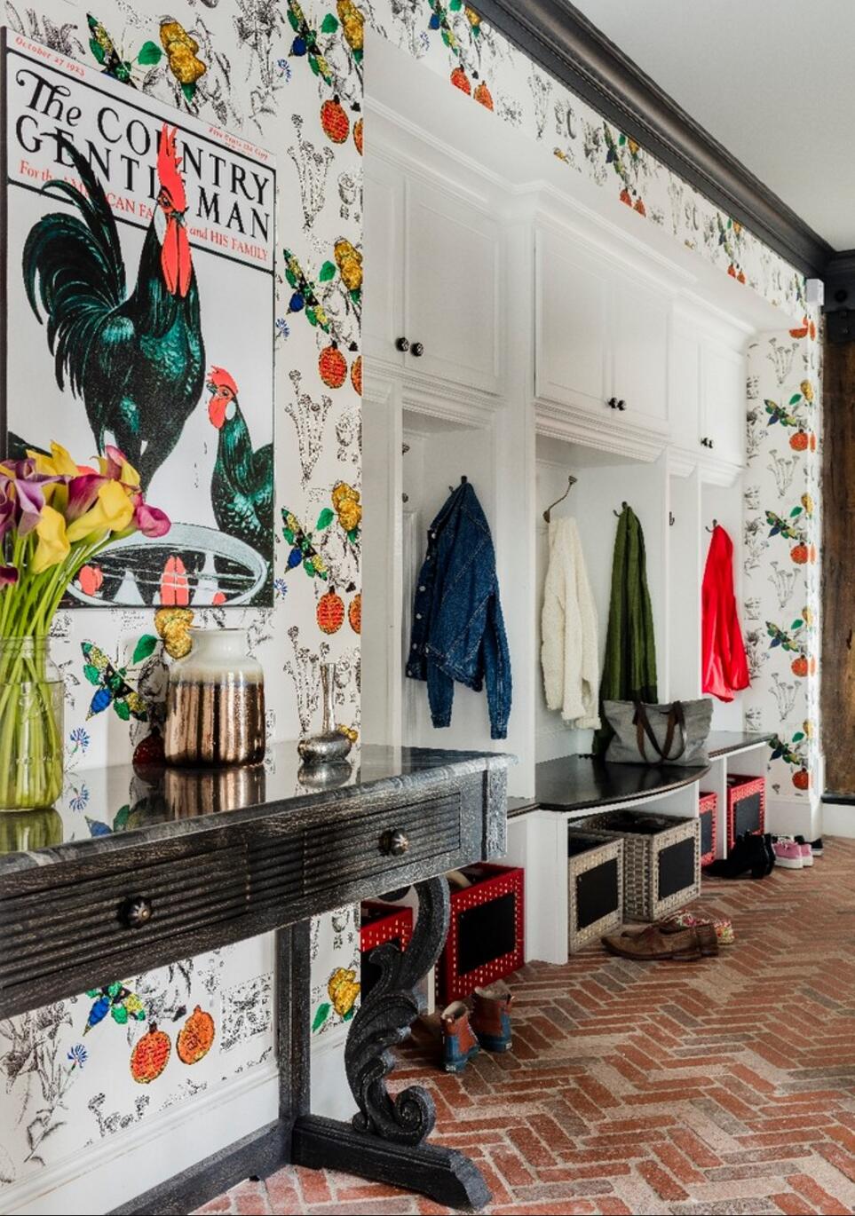 玄关电视背景墙餐厅墙一体效果图,餐厅与客厅一体墙面背景墙效果图