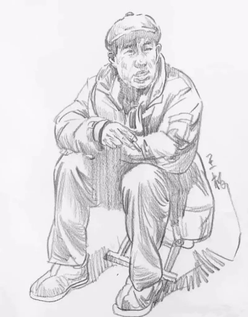 速写人物站姿方法与技巧,速写人物7个常见错误的解决办法