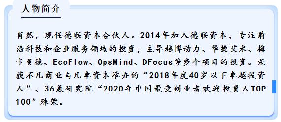 德联资本肖然近况,肖然德联资本