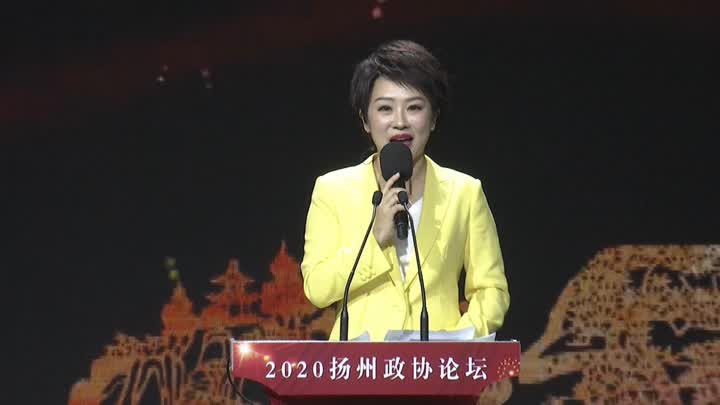 2020扬州政协电视论坛：汇集众智，凝聚共识，建设新兴科创名城