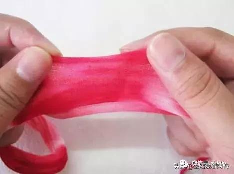 丝袜缠花做法,手工缠丝花朵制作方法