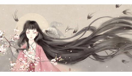 沉浮世界，静择一片清宁，绘心，绘梦，绘境｜舍溪的插画