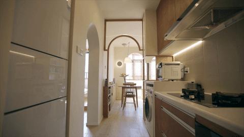 从180㎡搬到45㎡,三口之家越住越小,女儿却说现在最好