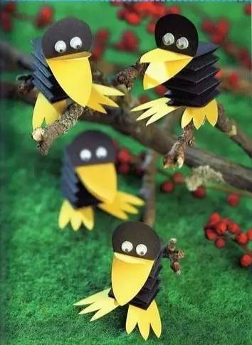 旺仔小泡芙幼儿折纸手工创意diy,折纸手工8-10岁简单的飞镖正方形