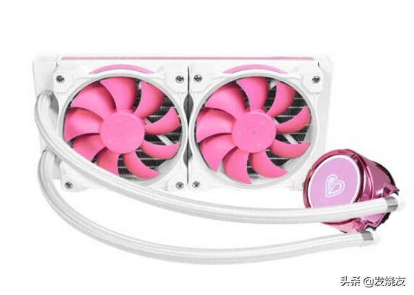 女玩家福音！ID-COOLINGPINKFLOW240粉色幻彩水冷499元