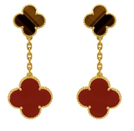 vancleefarpels梵克雅宝日月星辰手表,vancleefarpels梵克雅宝四叶草白色