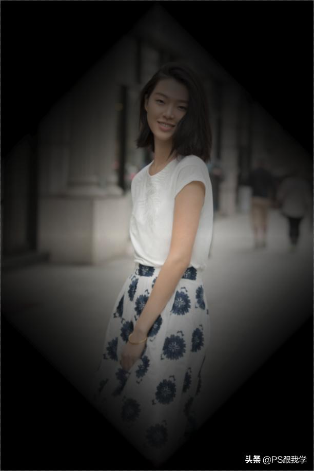 photoshop怎么给照片加暗角,ps怎么给图片加暗角效果