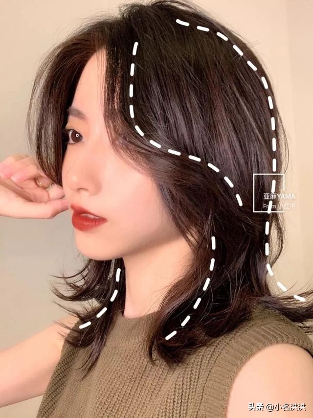 颧骨高头发蓬松多厚适合什么发型,颧骨高扎头发好看还是散头发好看