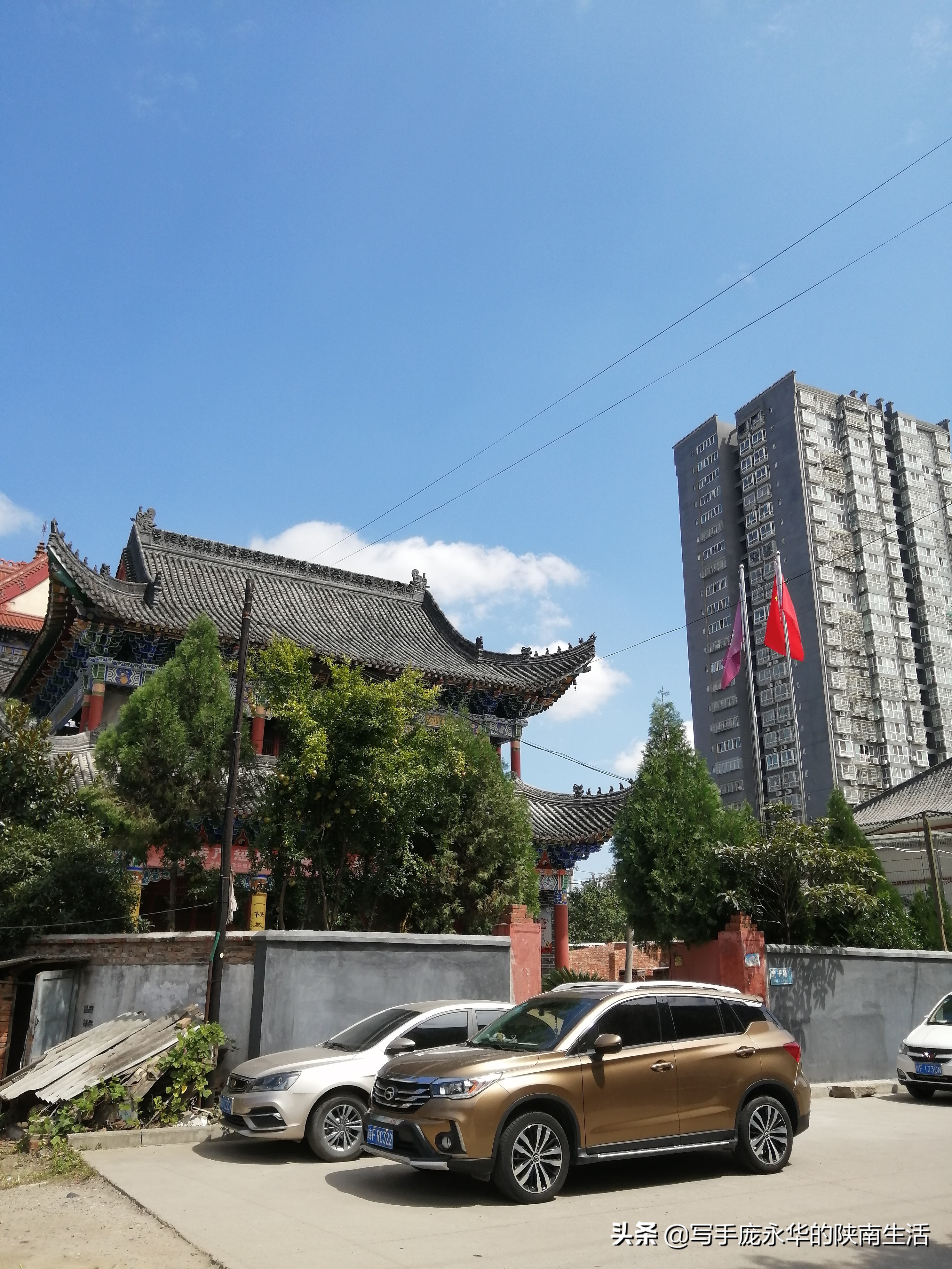 汉中石门栈道里面的道观,陕西汉中天台山道观