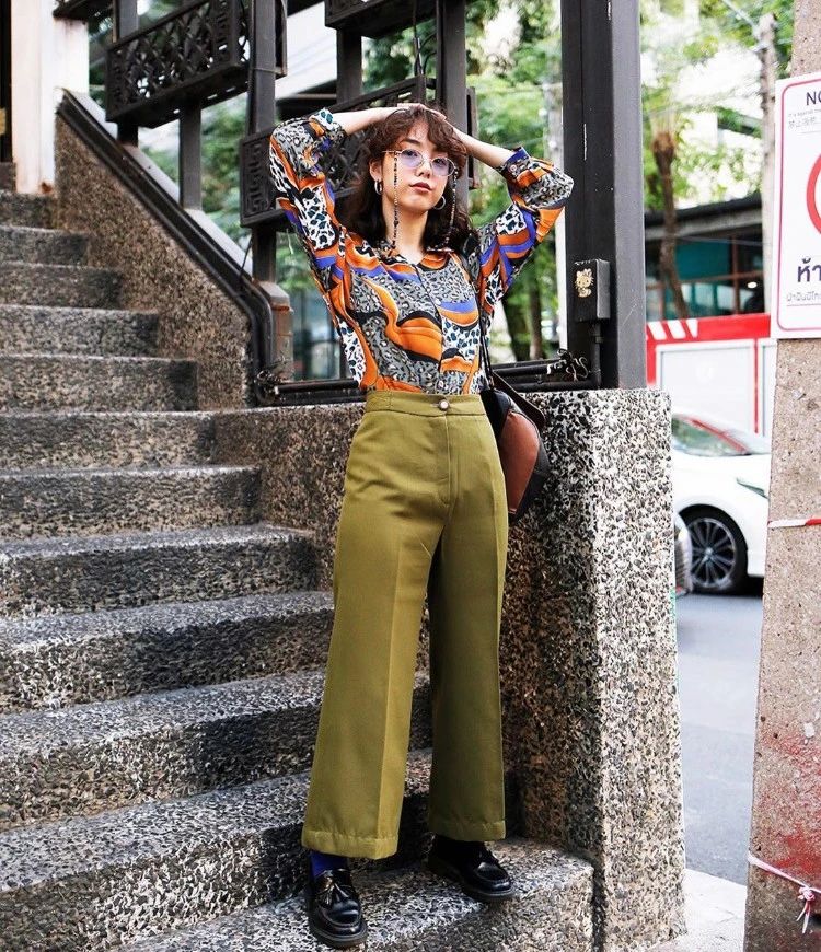 亚洲街头穿衣搭配,日韩潮流穿搭精选