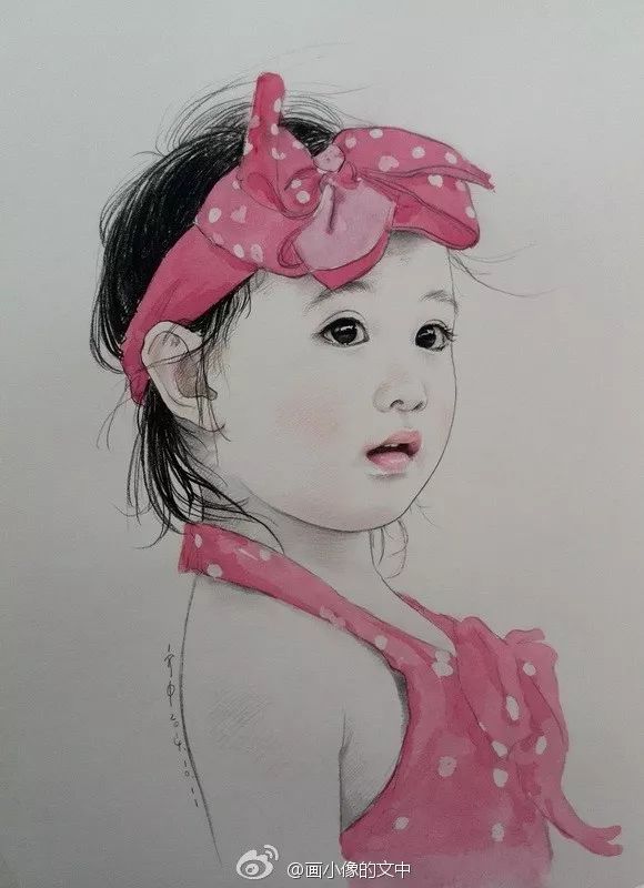 比起打印画,美院毕业的他,笔下这种彩铅水彩画才好看哭了~