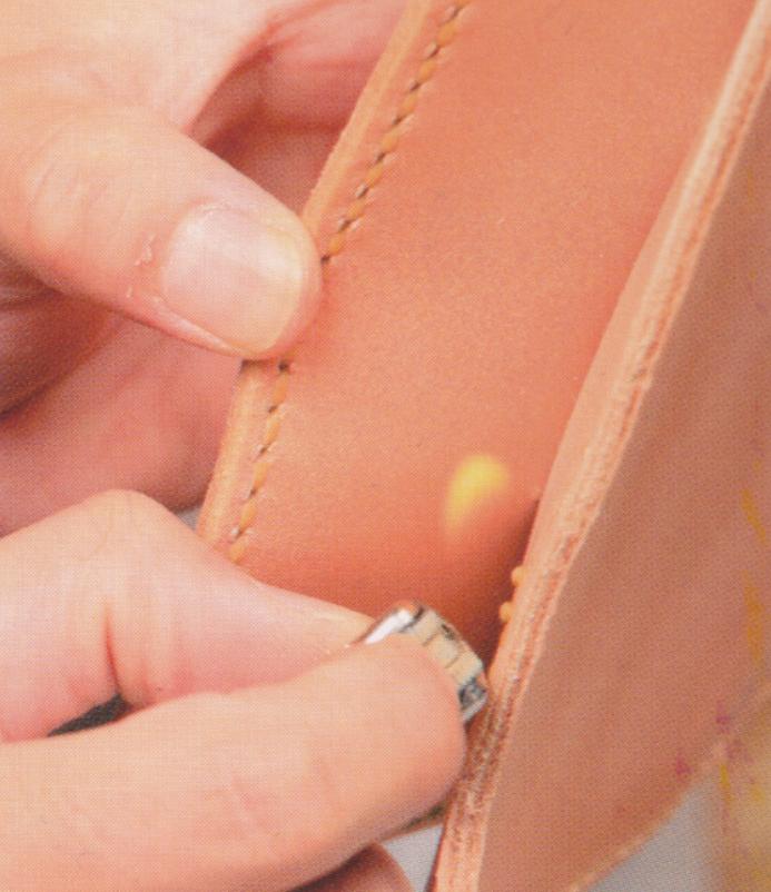 做大型皮包的手工全教程,自己做皮革包教程