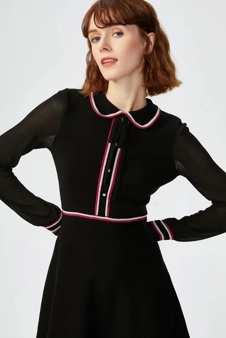 一年四季都好穿的针织裙真香,针织裙充满着潇洒帅气的活力