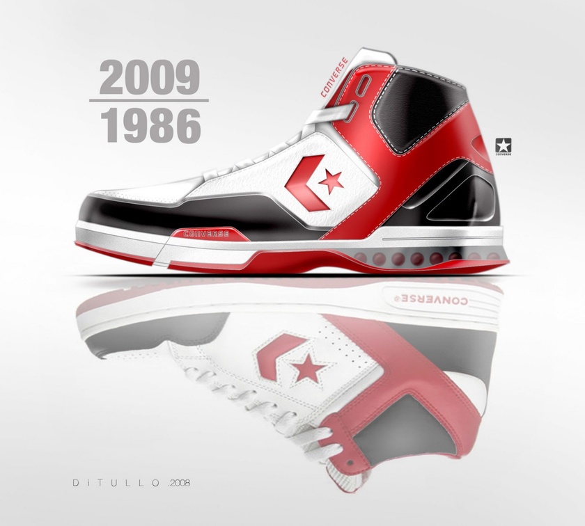 以前篮球运动员穿匡威的鞋,科比穿过的匡威篮球鞋