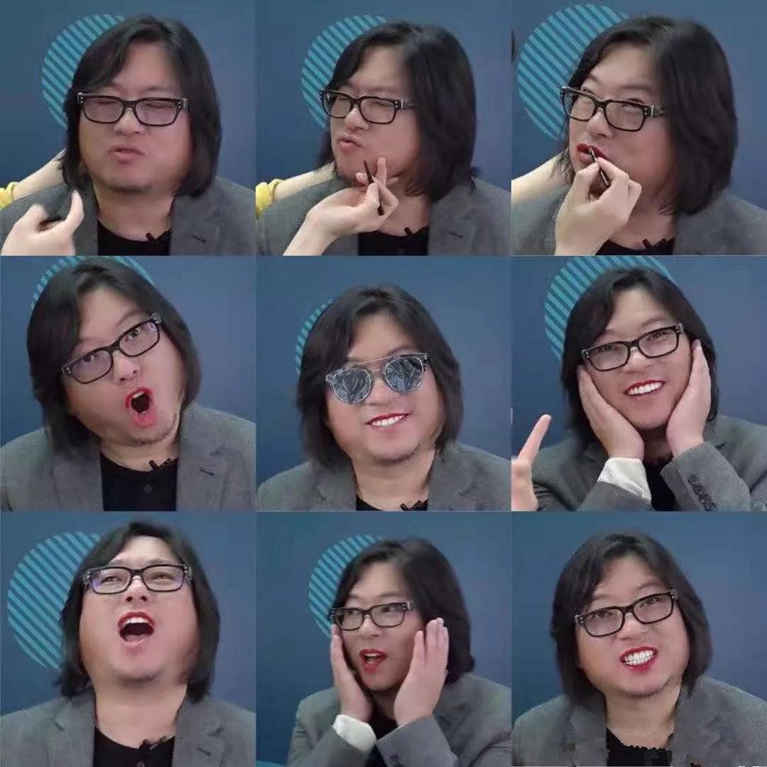 李佳琦给高晓松涂了口红，“美”得不像话？！不过牙齿是真的白