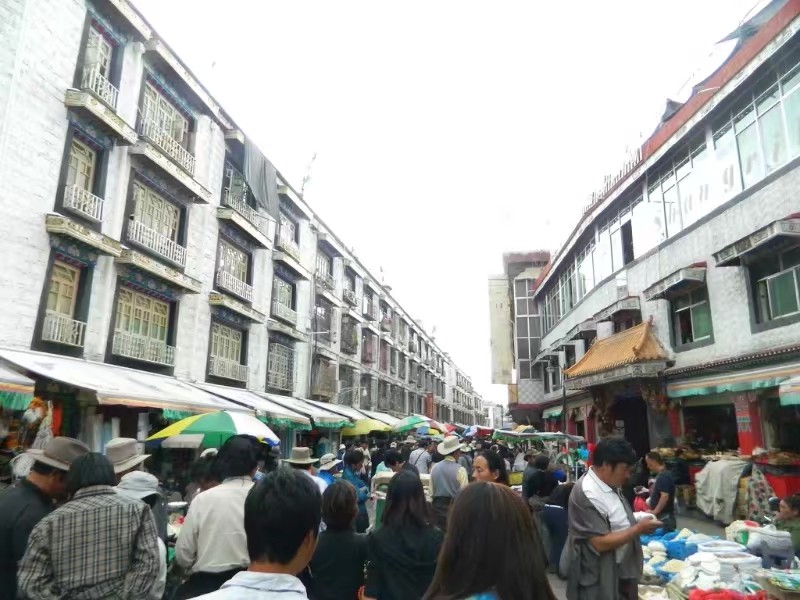 去拉萨的倒计时7天,在拉萨的晚上