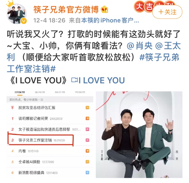 筷子兄弟肖央近照,筷子兄弟肖央与刘德华演的电影