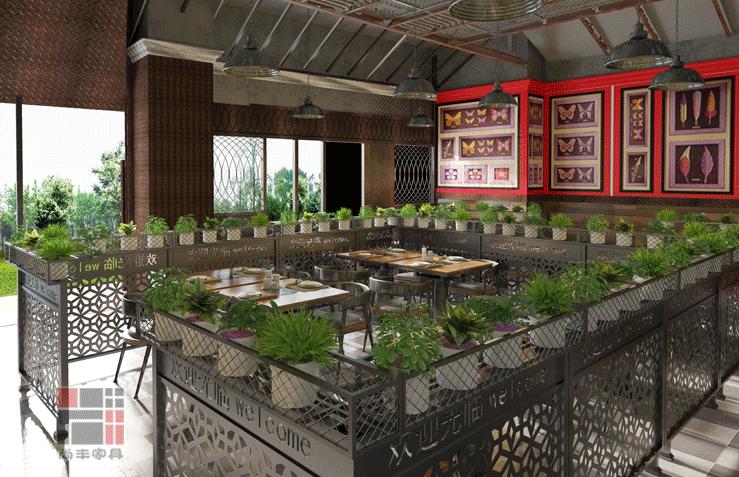 简单省钱的餐厅隔断,餐厅和客厅吊顶隔断好还是一体好