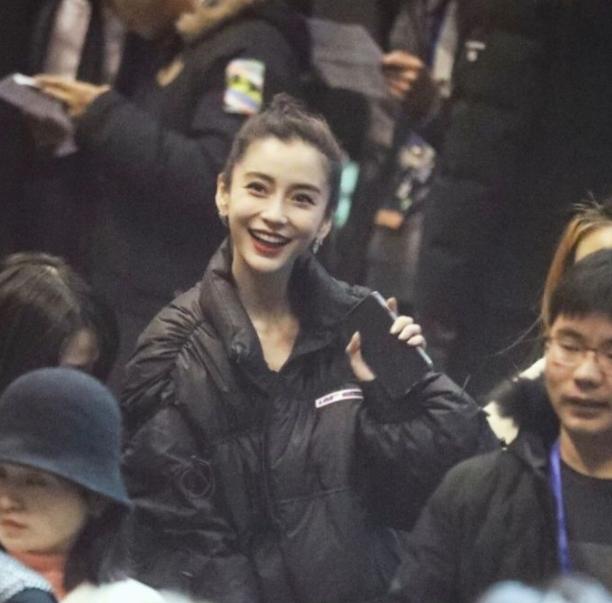 李菲儿黄晓明同框,黄晓明李菲儿以前同框