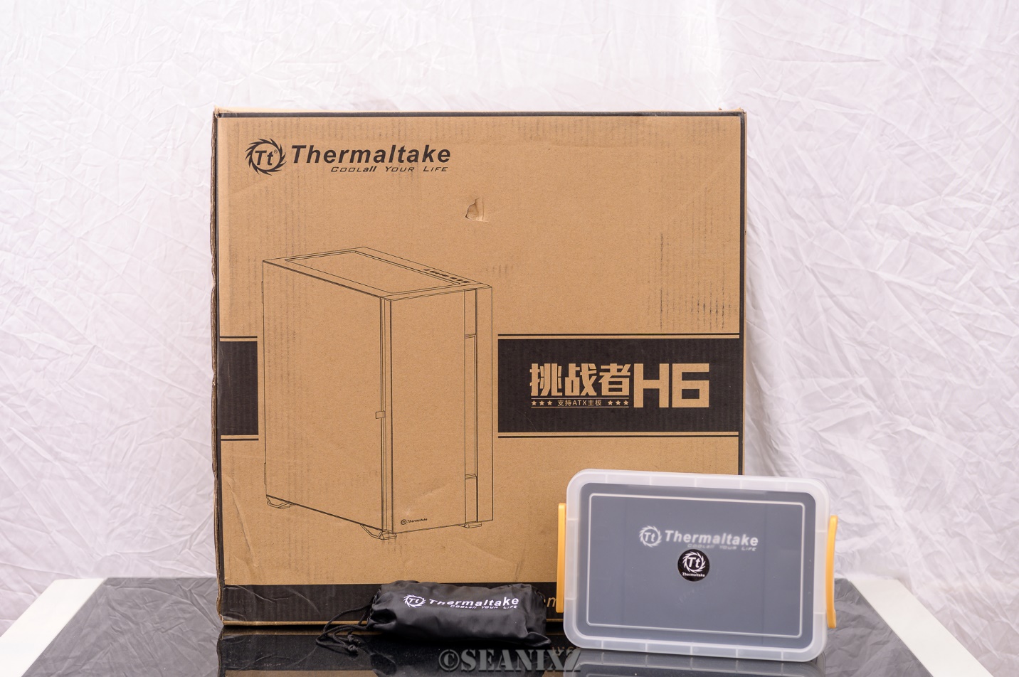 全能千元级机电套装：TT挑战者H6+GT650金牌全模组电源