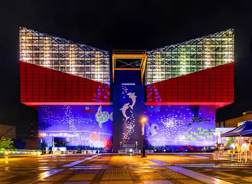 日本神户夜晚灯光秀,日本东京夜景灯光秀