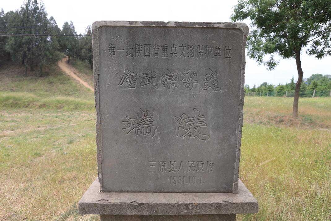 唐武宗端陵内部,唐武宗端陵考古