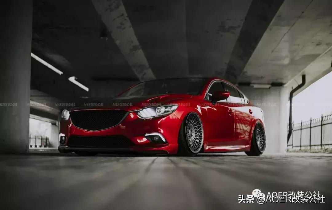 改装分享-「马自达6阿特兹」-绝地武士效果爆炸