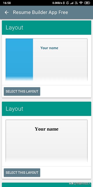 一份最基本的简历生成器,什么软件可以自动生成简历