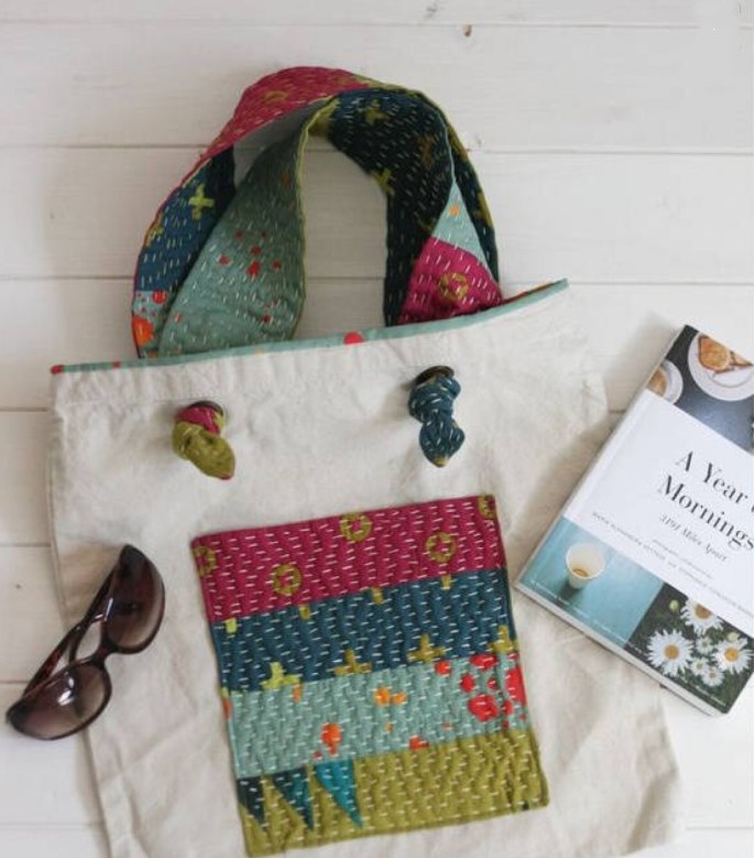 十字绣的平针回收针怎么绣,十字绣大面积不规则平针绣