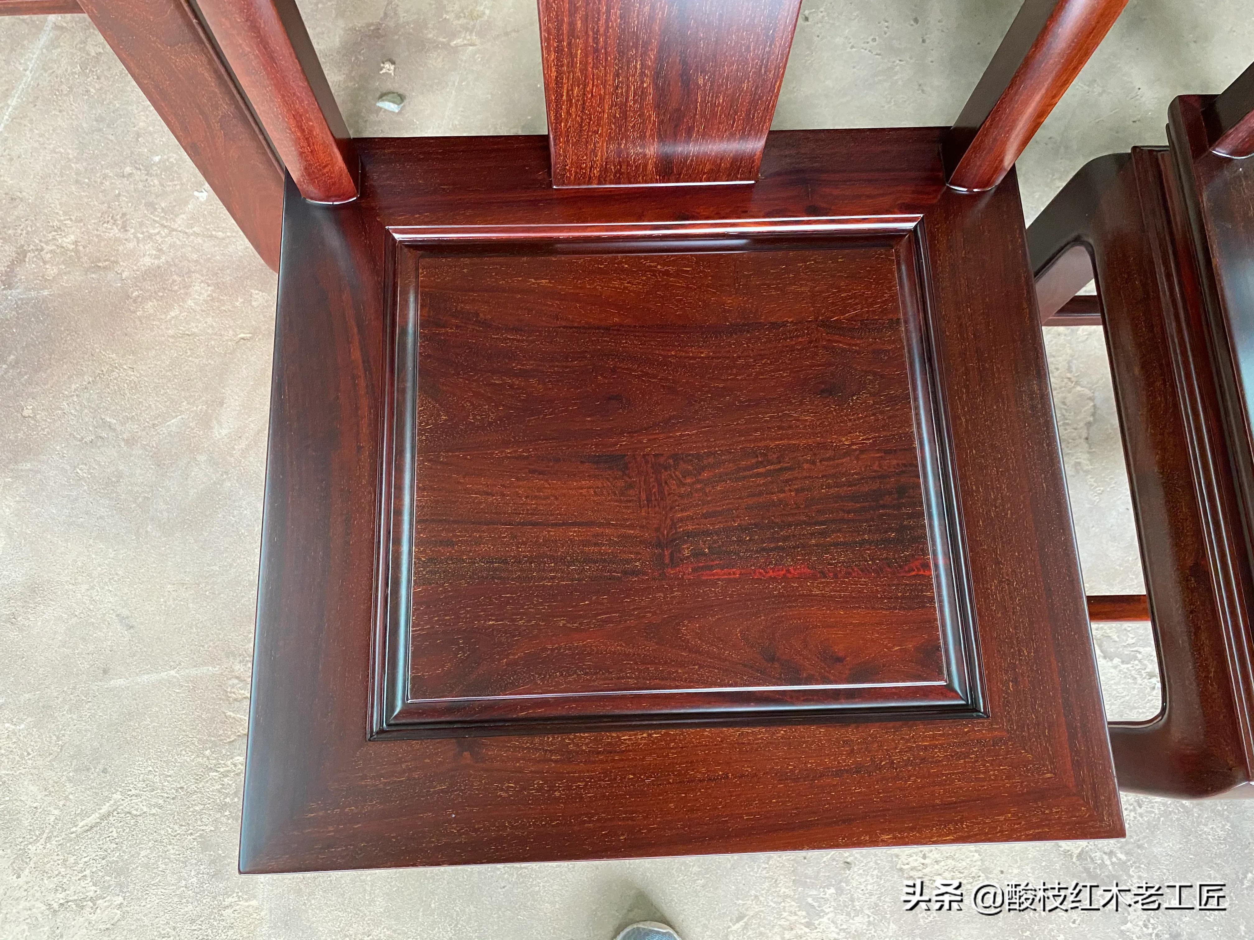 赞比亚血檀家具使用几年后的感受,血檀家具是什么颜色