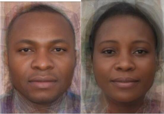 「世界人类图鉴」人类的摇篮:撒哈拉以南非洲居民的平均脸