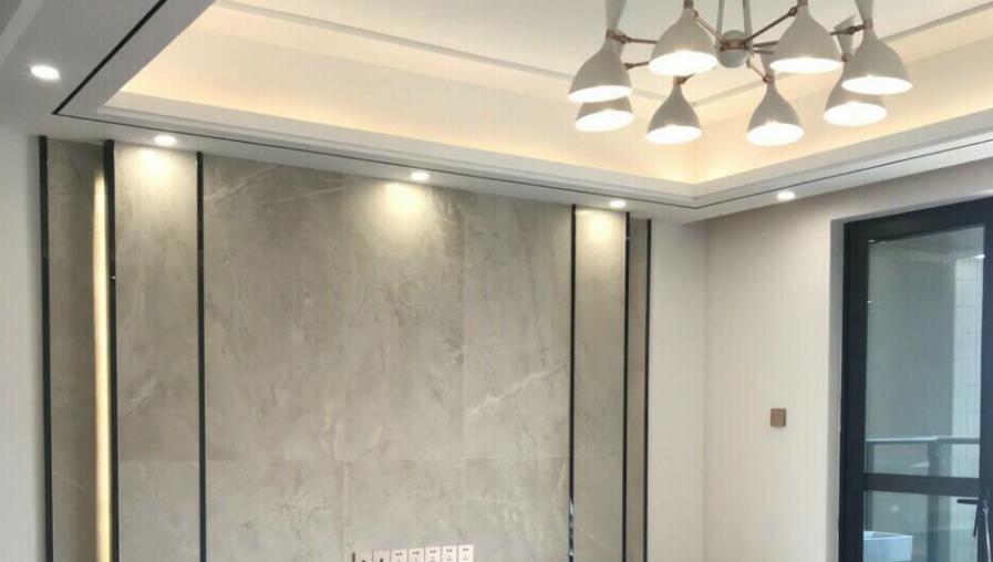 石膏线吊顶过时,流行石膏线吊顶效果图