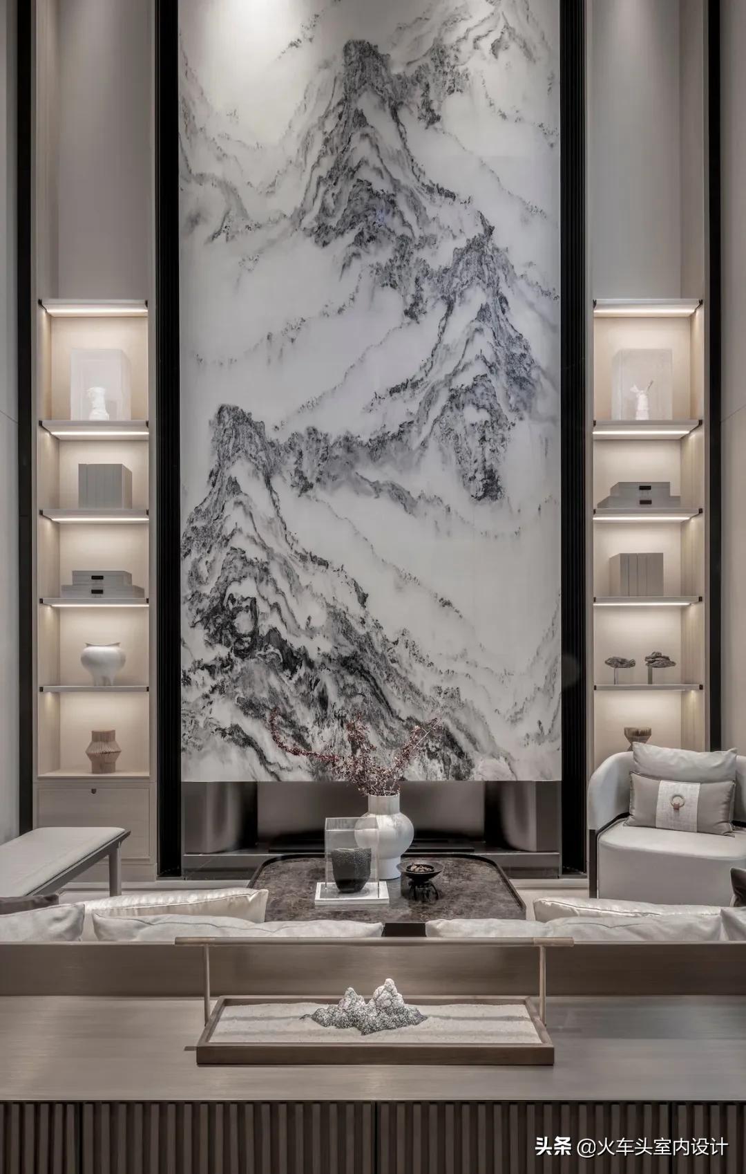 隐于青山秀水中的中式合院别墅,雅宅别墅新中式合院