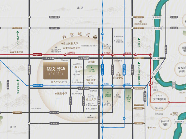 重庆大学城富力城楼盘,重庆大学城楼盘最新房价
