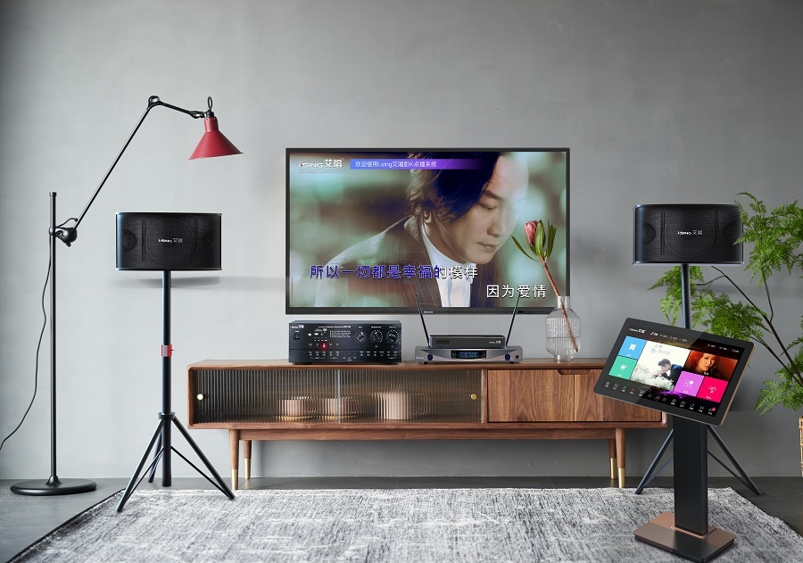 新年家庭ktv,艾唱家庭ktv音响套装测试