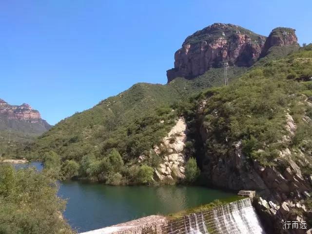 井陉骑行辛庄,井陉测鱼镇盘山路